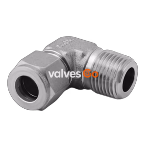 Swagelok SS-1610-2-16 Male Elbow Swagelok Tube Fitting, 1 in. Tube OD x 1 in. Male NPT