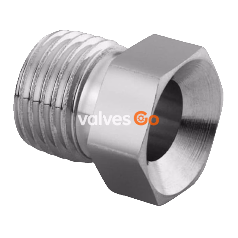 Swagelok SS-2-VCR-4 VCR Face Seal Fitting, 316 Stainless Steel 1/8 in. Male Nut