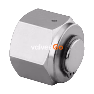 Swagelok SS-2-VCR-CP 316 Stainless Steel VCR Face Seal Fitting, 1/8 in. Cap