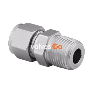 Swagelok SS-2400-1-16 Stainless Steel Swagelok Tube Fitting, Male Connector