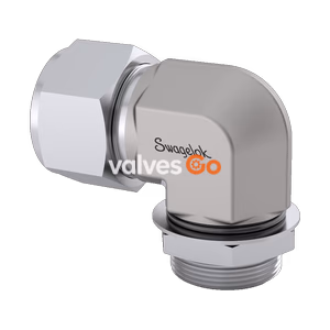 Swagelok SS-2400-2-24ST Positionable Male Elbow, 316 Stainless Steel