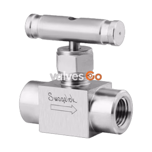 Swagelok SS-26VF8 Stainless Steel Integral Bonnet Needle Valve, 0.73 Cv, 1/2 in. FNPT