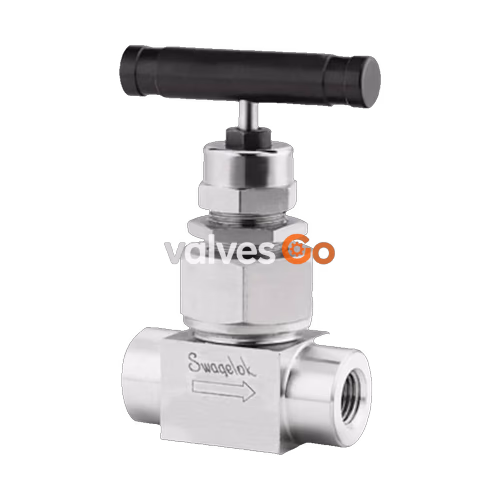 Swagelok SS-3HNRF4-G Severe Service High Pressure Union Bonnet Needle Valve, 1/4 in. FNPT, 0.35 Cv