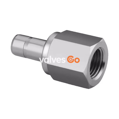 Swagelok SS-4-TA-7-4RJ Stainless Steel Female Tube Adapter, 1/4 in. Tube OD x 1/4 in. Female ISO Parallel Thread