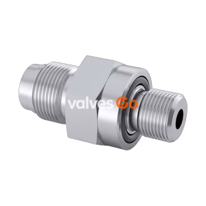 Swagelok SS-4-VCR-1-OR 316 Stainless Steel VCR Face Seal Fitting, Male Connector Body