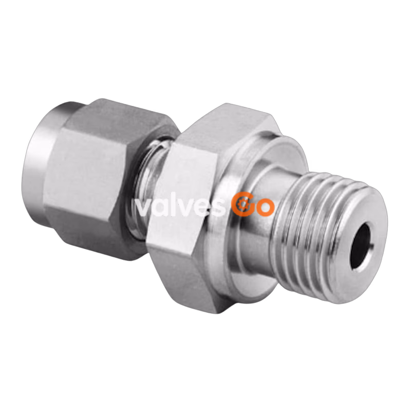Swagelok SS-400-1-4RP Stainless Steel Tube Fitting Male Connector, 1/4 in. Tube OD x 1/4 in. Male ISO Parallel Thread