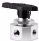 Swagelok SS-43YF2 4-way ball valve exterior