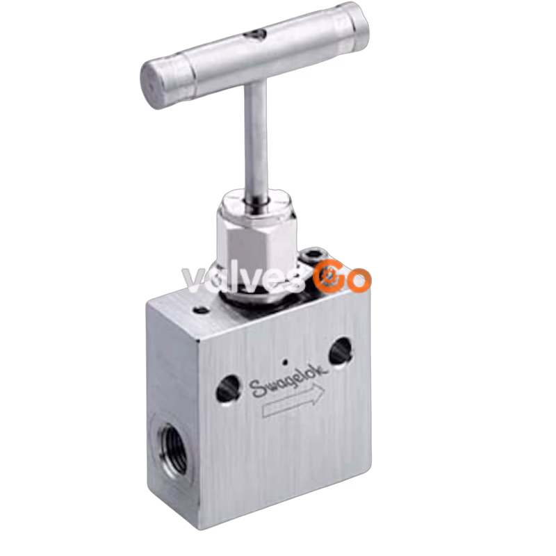 Swagelok SS-445-FP High Pressure Needle Valve, 45000 psig (3102 bar)