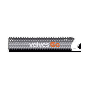 Swagelok SS-4BHT-6 PTFE-Lined Stainless Steel Braided Hose Assembly, 1/4 in. Tube Adapters