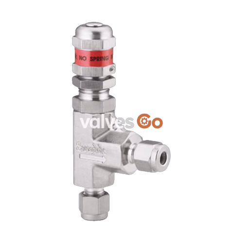 Swagelok SS-4R3A Stainless Steel High Pressure Proportional Relief Valve, 1/4 in. Tube Fitting