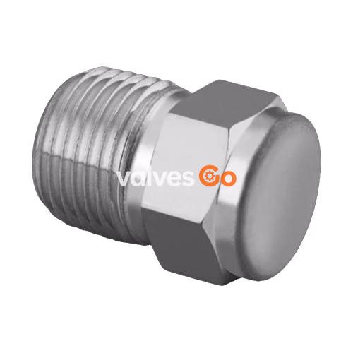 Swagelok SS-6-P Stainless Steel Pipe Plug, 3/8 in. Male NPT