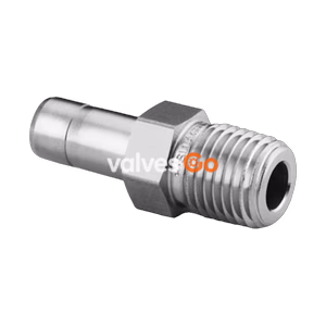 Swagelok SS-6-TA-1-6 Male Tube Adapter, 3/8 in. Tube OD x 3/8 in. Male NPT