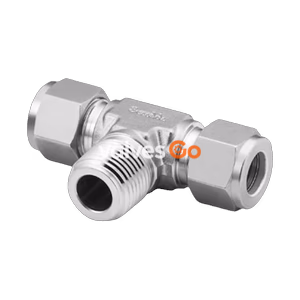 Swagelok SS-600-3-6TTM Stainless Steel Male Branch Tee, 3/8 in. Tube OD x 3/8 in. Male NPT