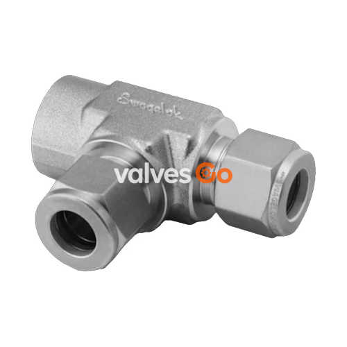 Swagelok SS-600-3TFT Stainless Steel Swagelok Tube Fitting, Female Run Tee