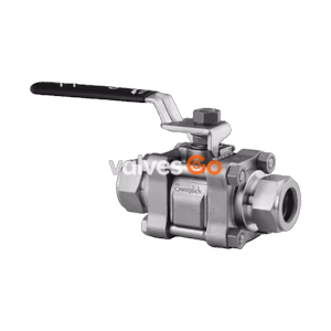 Swagelok SS-65TS16 3-Piece 60 Series Ball Valve, 1 in. Tube Fitting