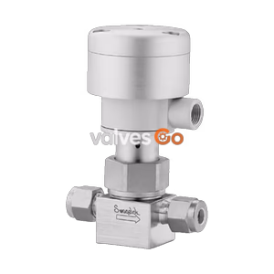 Swagelok SS-6BK-MM-1C Stainless Steel Bellows Sealed Valve, NC Actuator