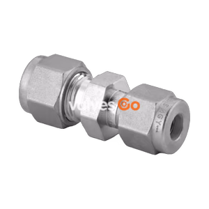 世伟洛克 Swagelok SS-6M0-6-2 不锈钢卡套管联合接头，6 mm x 1/8 in. 外径