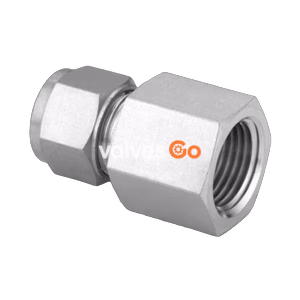 Swagelok SS-6M0-7-8 Female Connector, 6 mm Tube OD x 1/2 in. Female NPT