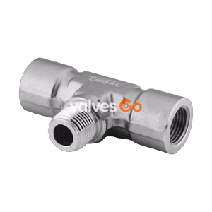 世伟洛克 Swagelok SS-8-BT 不锈钢公称管接头，支管三通，1/2 in. 内螺纹 NPT x 1/2 in.内螺纹 NPT x 1/2 in. 外螺纹 NPT