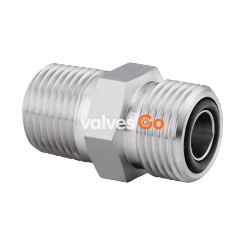 Swagelok SS-8-VCO-1-6ST Stainless Steel VCO O-Ring Face Seal Fitting, 1/2 in. VCO x 9/16-18 Male SAE/MS