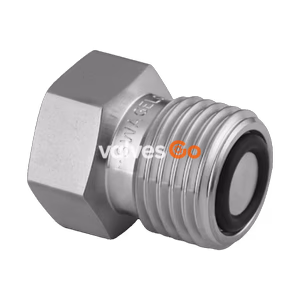 世伟洛克 Swagelok SS-8-VCO-1-BL 不锈钢 VCO O 型圈面密封接头，盲孔本体，1/2 in. VCO 接头