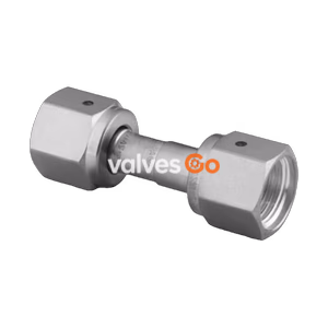 Swagelok SS-8-WVCO-6-DF 316 Stainless Steel VCO O-Ring Face Seal Union Fitting, 1/2 in. Female