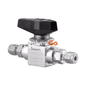 Swagelok SS-83KS8MM Stainless Steel 3-Piece High Pressure Ball Valve, 8 mm Tube Fitting