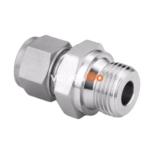 世伟洛克 Swagelok SS-8M0-1-2RS 不锈钢卡套管接头外螺纹连接，8 mm x 1/8 in. ISO 平行外螺纹