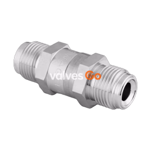 Swagelok SS-CHVCR8-1/3 Poppet Check Valve, 1/2 in. Male VCR, 1/3 psi