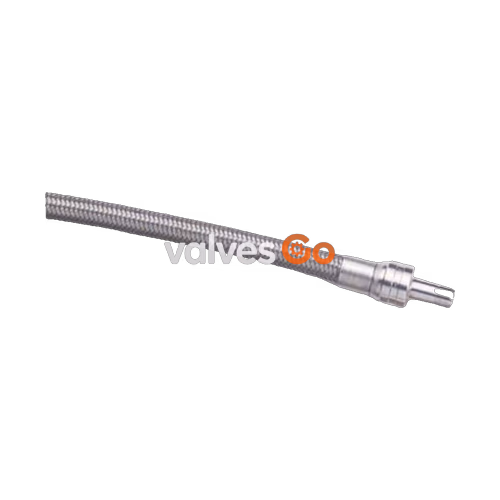Swagelok SS-FL4TA4TA4-24 316L Stainless Steel Convoluted (FL) Hose, 24 in. Length