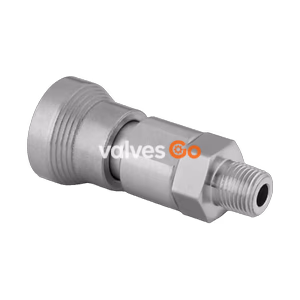 Swagelok SS-QC4-B-4PMKR Stainless Steel Instrumentation Quick Connect Body, 1/4 in. Male NPT