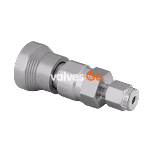 Swagelok SS-QC4-B-6M0 Stainless Steel Instrumentation Quick Connect Body, 6 mm Tube Fitting