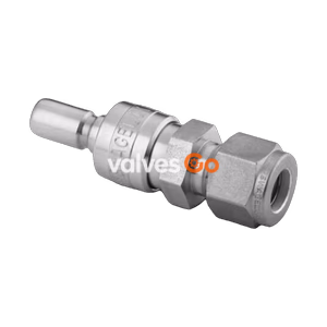 Swagelok SS-QC4-S-200 Instrumentation Quick Connect Stem, 1/8 in. Tube Fitting