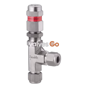 Swagelok SS-R4S12MM High Pressure Proportional Relief Valve, 12 mm Tube Fitting