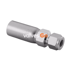Swagelok SS-TP8-SL8 Thermoplastic Hose End Connection, 1/2 in. Tube Fitting