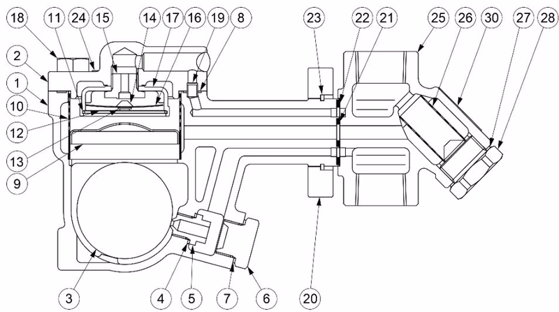 TLV FJ32-B QuickTrap® 疏水阀单元结构