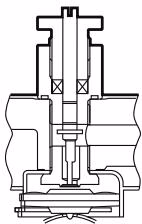 TLV J3S-X S1/S2 TLV J3S-X S1 / J3S-X S2 LR3 lock release valve installed
