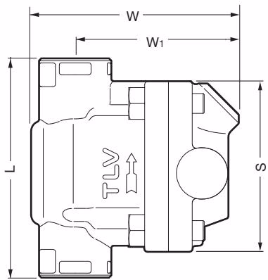 TLV NEW VS1C-M2 TLV VS1C-M2 外形尺寸