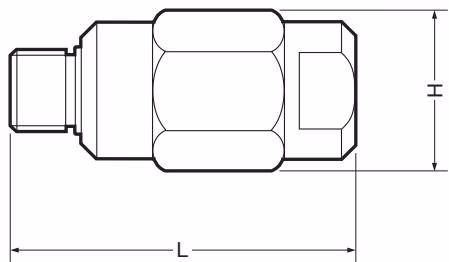 TLV NF6 尺寸图