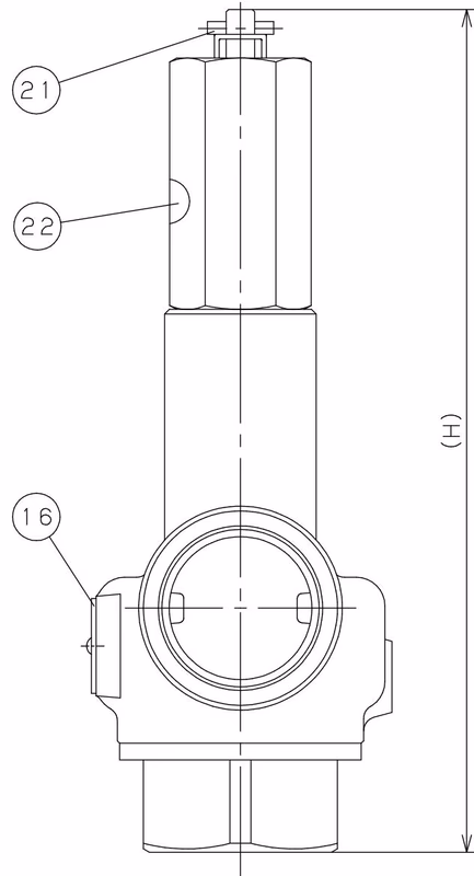 Yoshitake AL-140TML-N dimensional drawing diagram