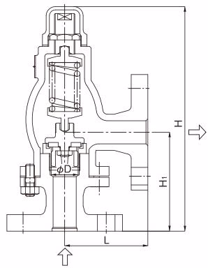 耀希达凯 Yoshitake AL-301T 尺寸图及剖面结构