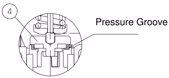 Yoshitake AL-400L Yoshitake AL-400TL valve seat structure diagram