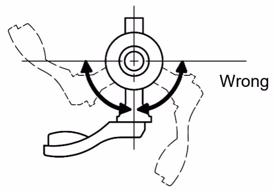 Yoshitake BFV-1S do not disassemble caution diagram