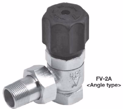 Yoshitake FV-2A dimensions angle type