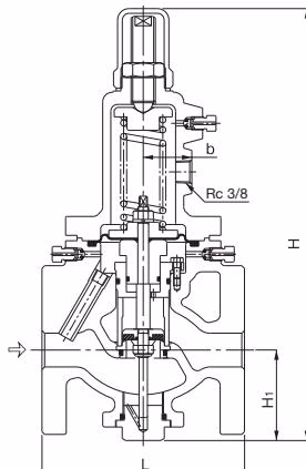 Yoshitake GD-21 dimensions diagram