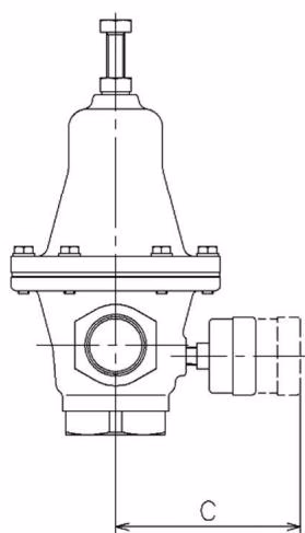 Yoshitake GD-24GS maintenance space dimensions