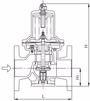 Yoshitake GD-27G dimensions drawing