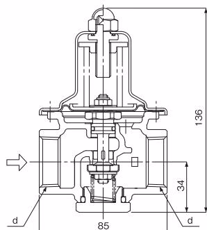 Yoshitake GD-41G dimensions diagram 1