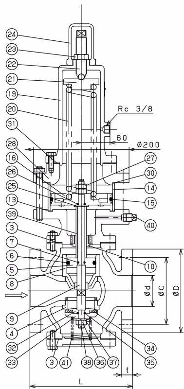 Yoshitake GD-7B component drawing 3