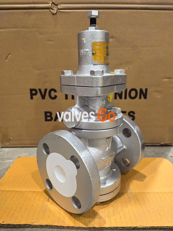 Yoshitake GP-1000 Pilot-Operated Steam Pressure Reducing Valve Side 2